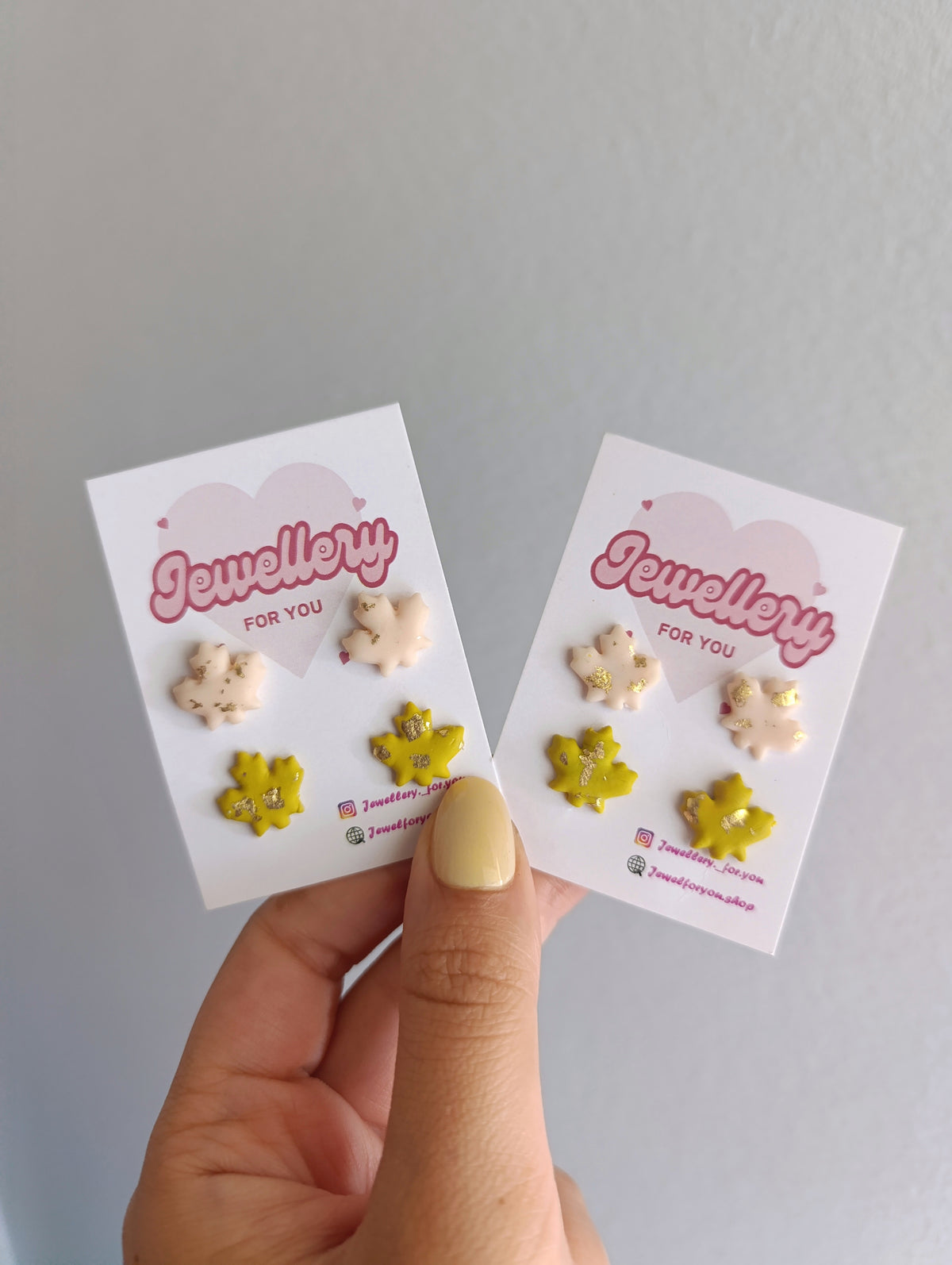 Autumn earrings 🍁