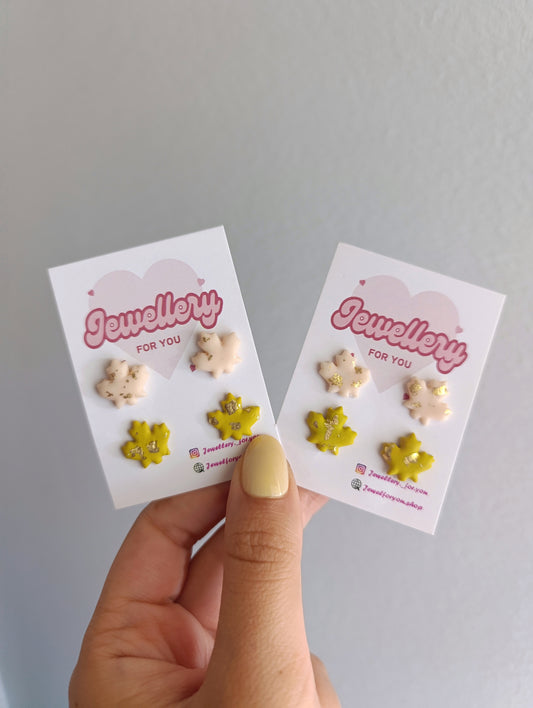 Autumn earrings 🍁